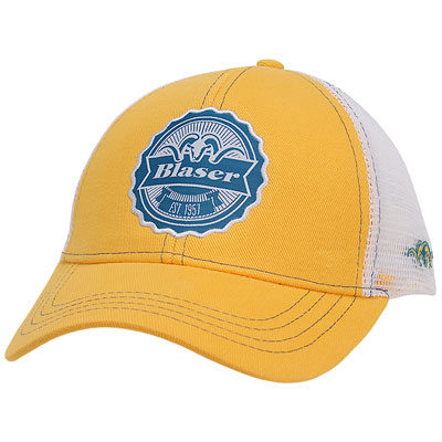 Blaser Est. 1957 Mesh Back Hat - Yellow