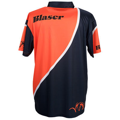 Blaser Argali Orange & Blue Polo - Mens