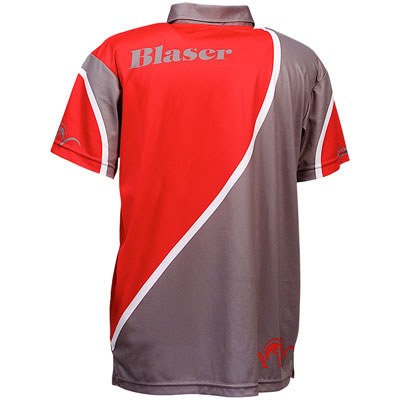 Blaser Argali Red & Grey Polo - Mens